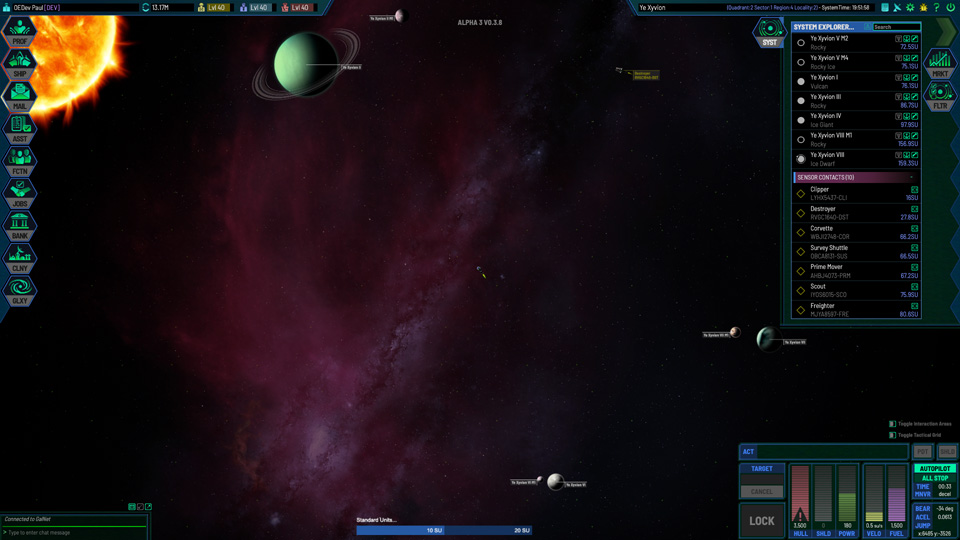 Zoomed Out Spacescape