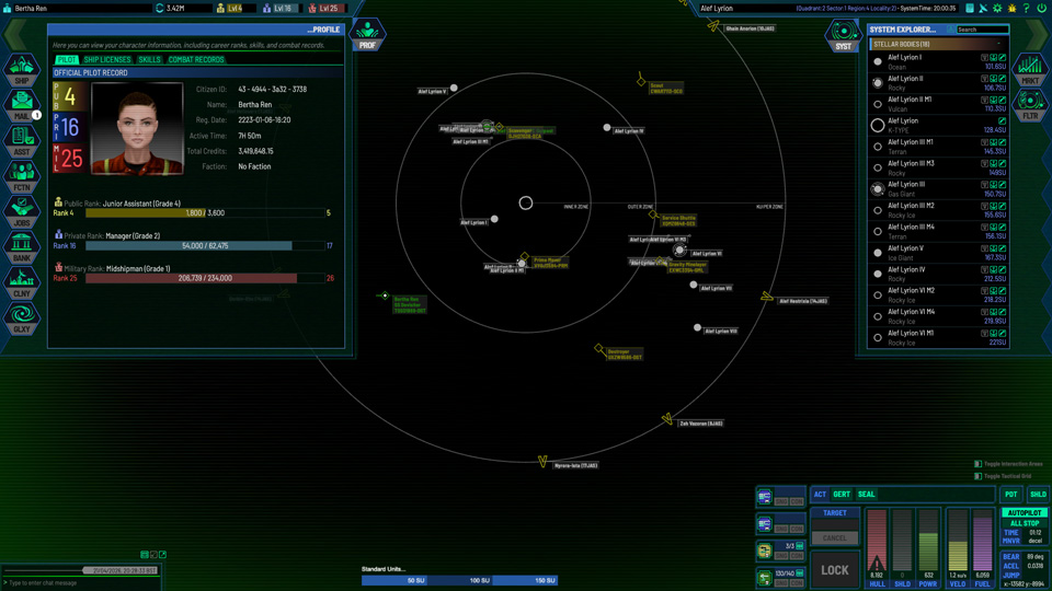 Profile & Tactical View